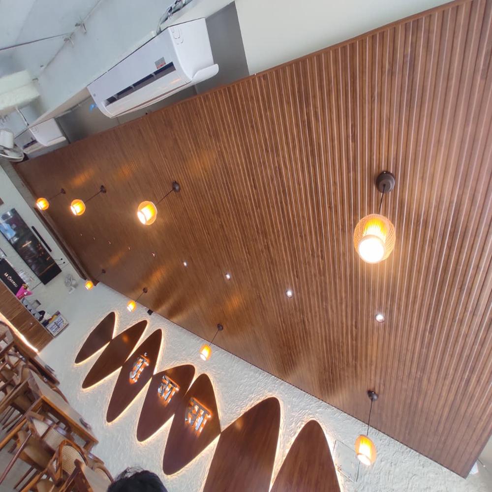 Designer Pvc Panel - Color: Wooden