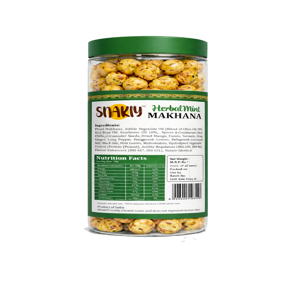 Snakiy Herbal Mint Roasted Foxnut