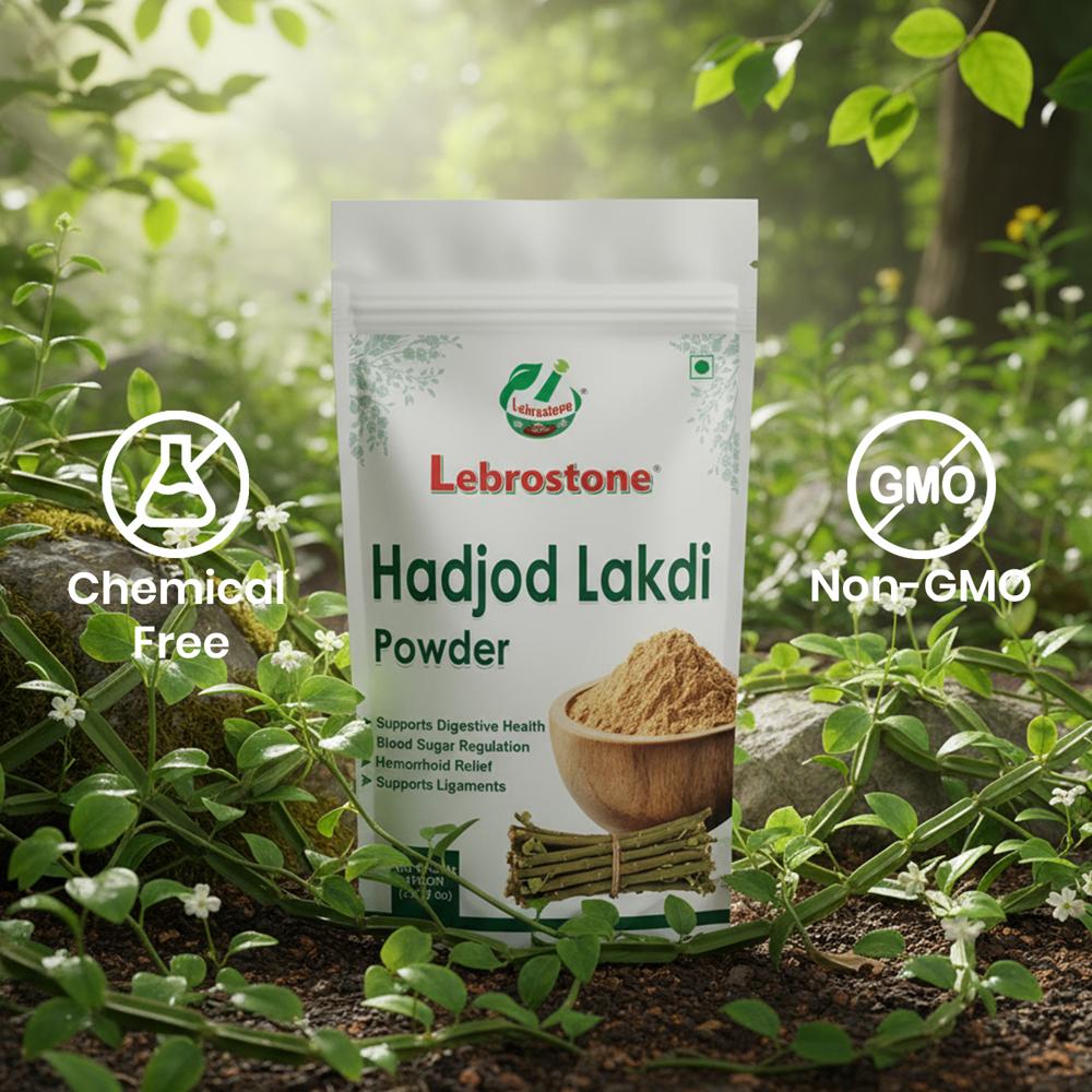 Lebrostone Hadjod Lakdi Powder  Supports Bone & Joint Health and Metabolism|100g