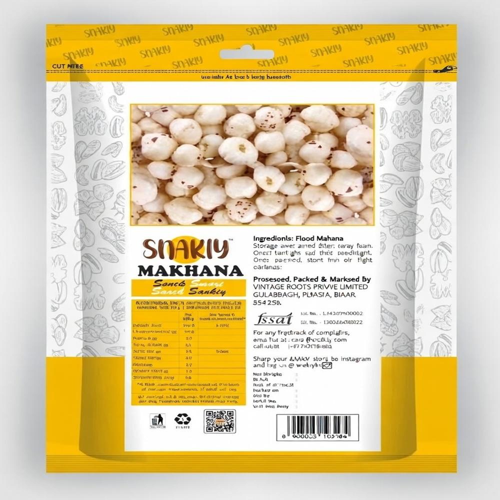 Snakiy Silk Makhana 250 Gm