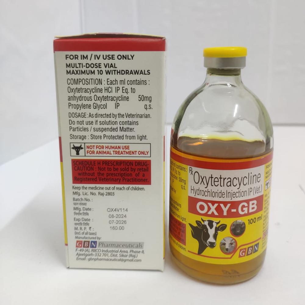 100 ml Oxytetracycline Vet Injection