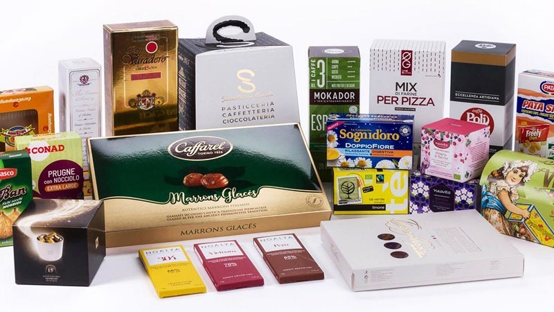 Food Packaging Box - Color: White