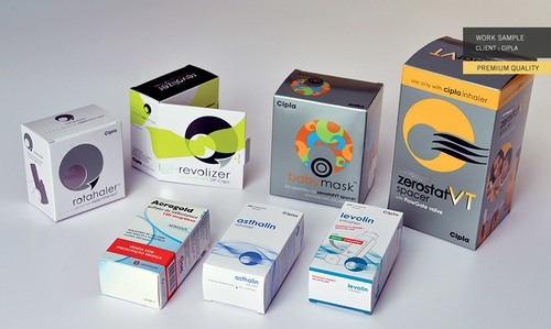 Pharmaceutical Packaging Box - Finishing: Glossy Lamination