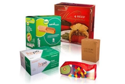 Cookies Packaging Box - Finishing: Glossy Lamination