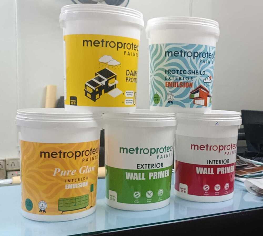 Paint Plastic Container