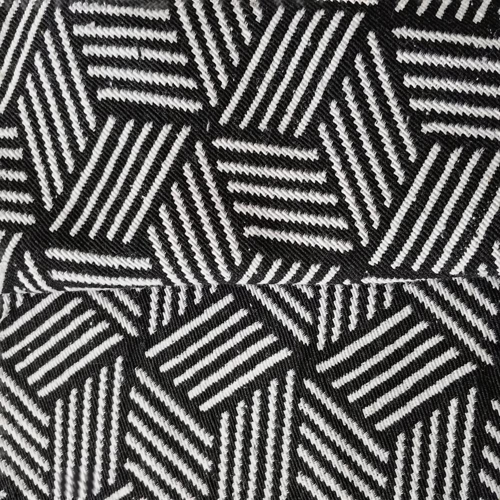 black white bag fabric