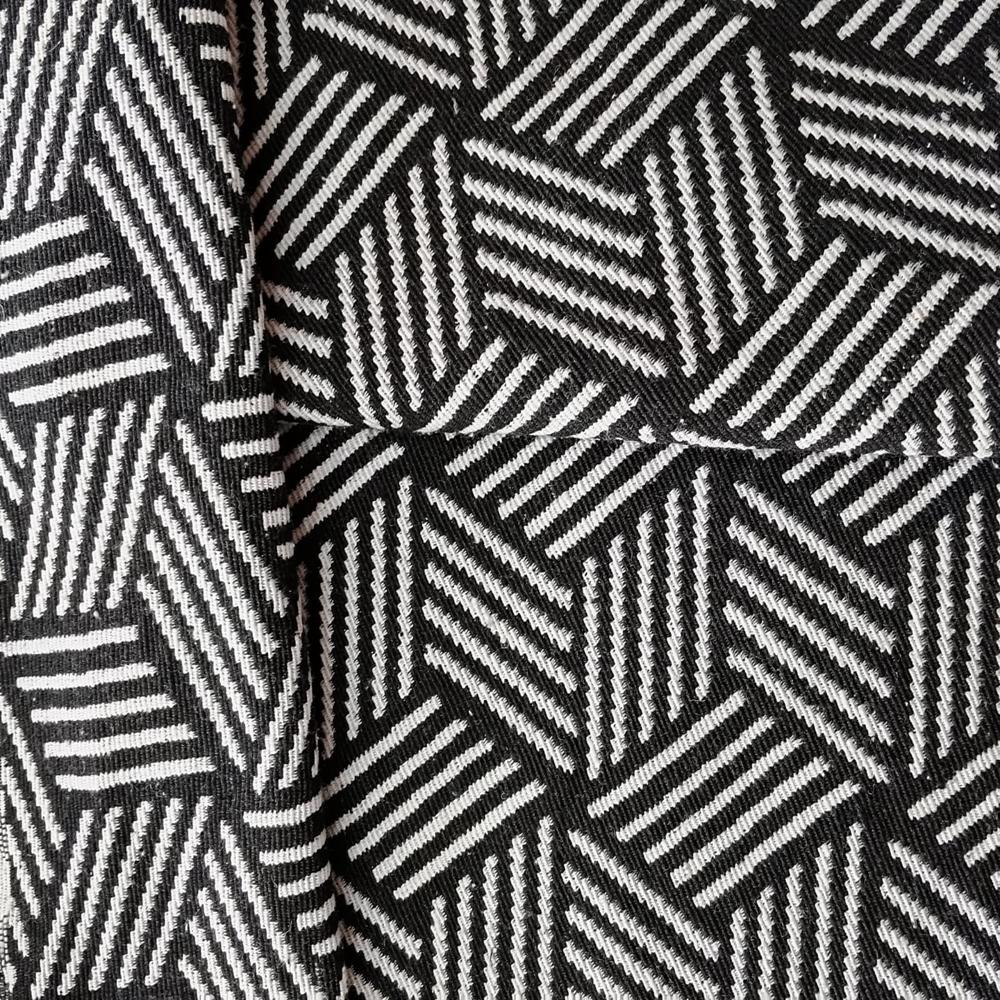 black white bag fabric