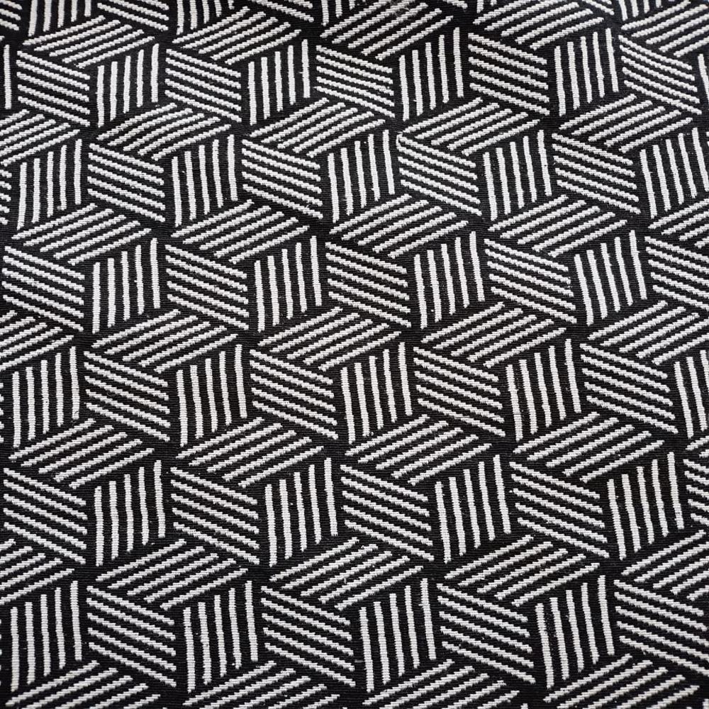 black white bag fabric