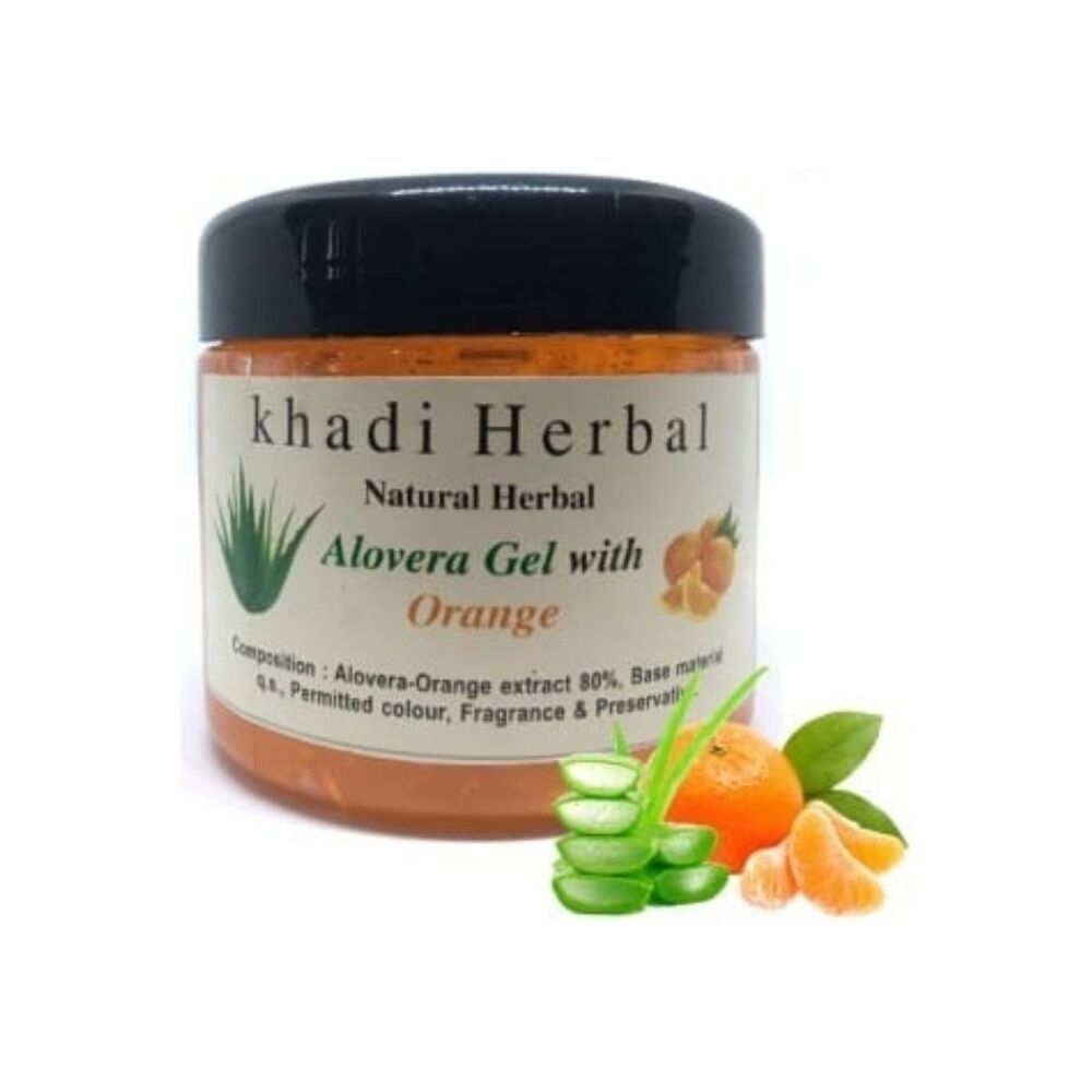 Khadi Natural Herbal Alovera Gel Orange