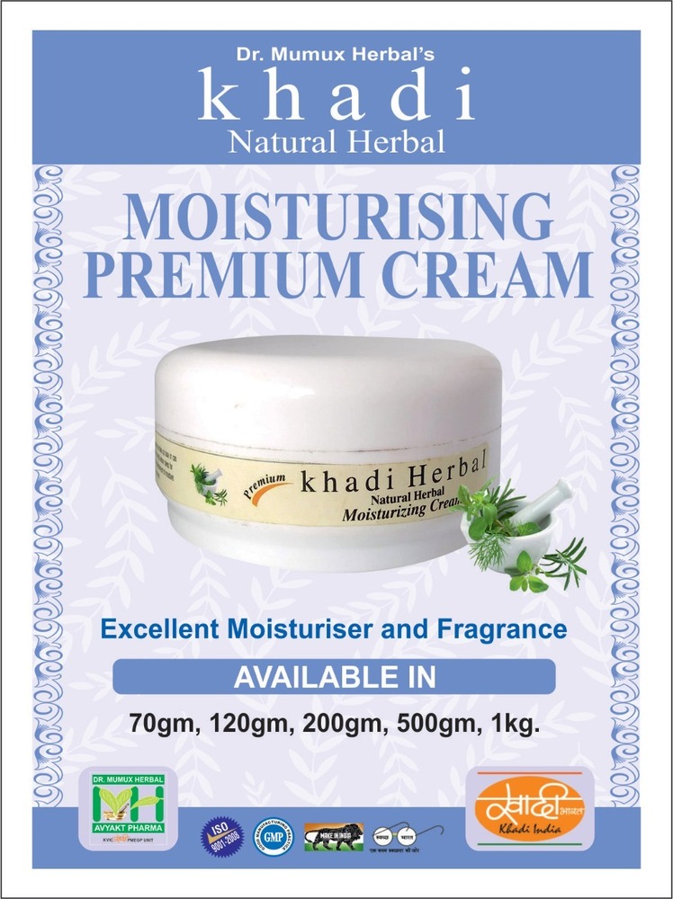 Khadi Natural Herbal Cream Moisturing Premium Cream