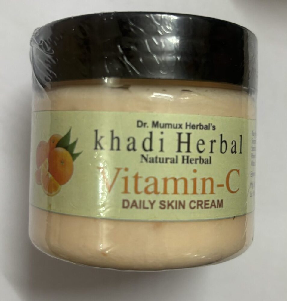 Khadi Natural Herbal Cream Vitamic C Orange