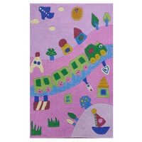 Kids Wool Yarn Hand Tufted Carpet