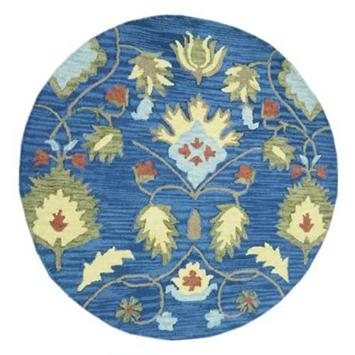 Round Hand Tufted Carpet