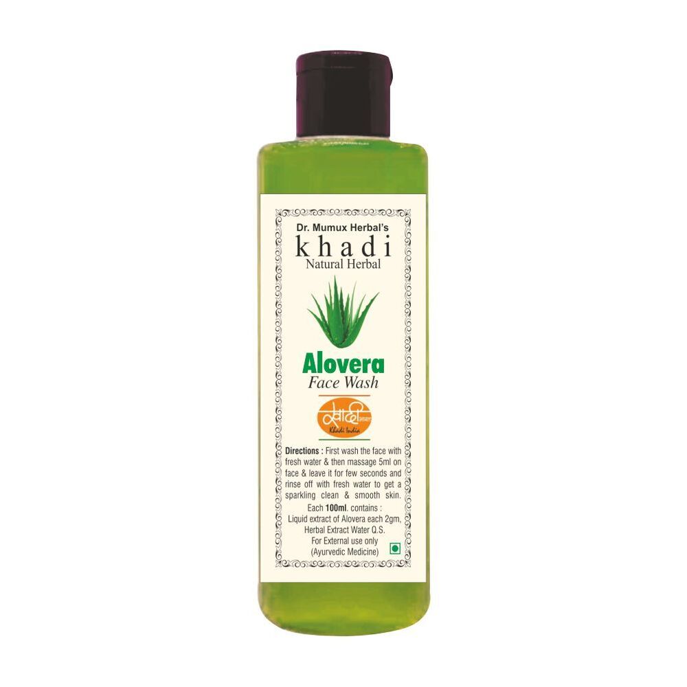 Khadi Natural Herbal Face Wash Alovera