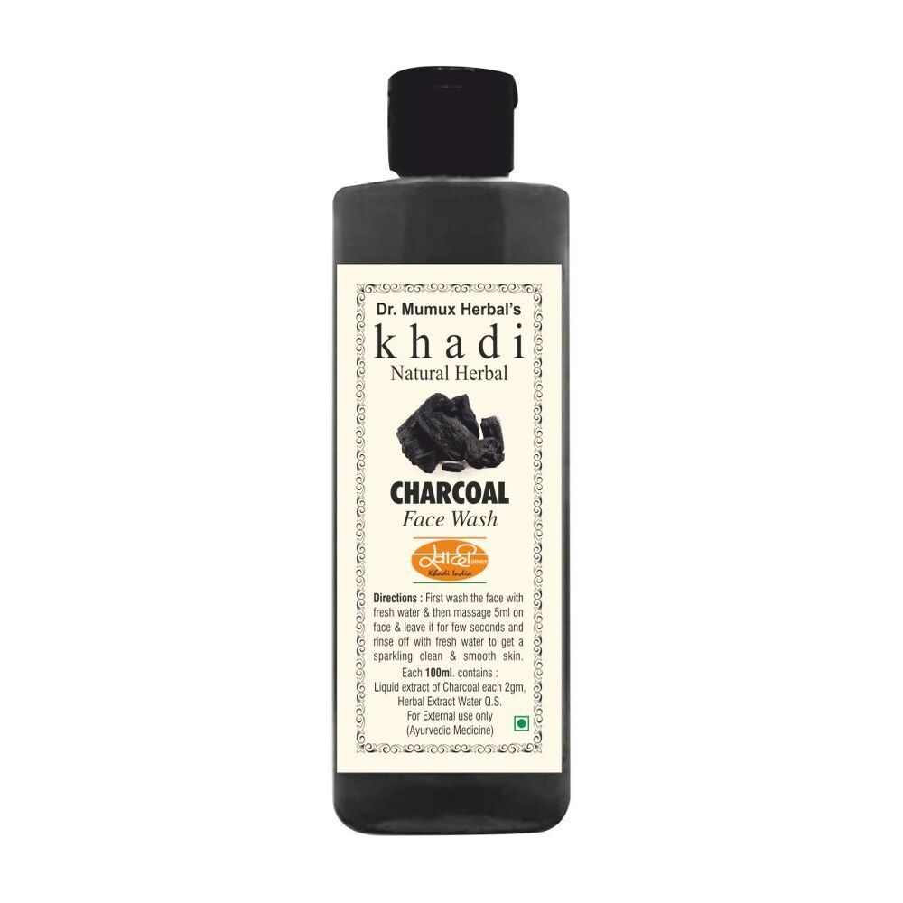Khadi Natural Herbal Face Wash Charcoal