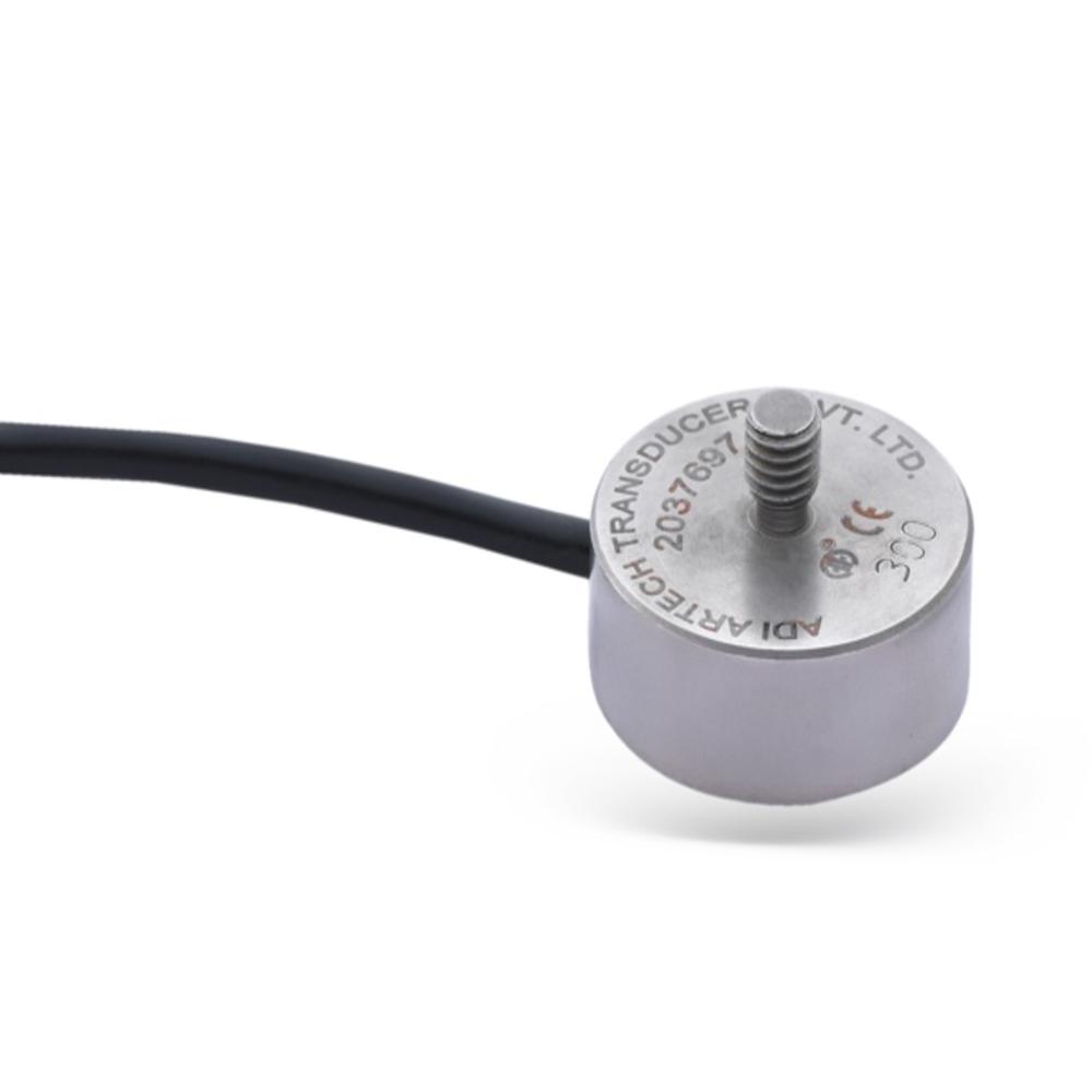 Mini Pancake Load Cell with Threaded loading Button