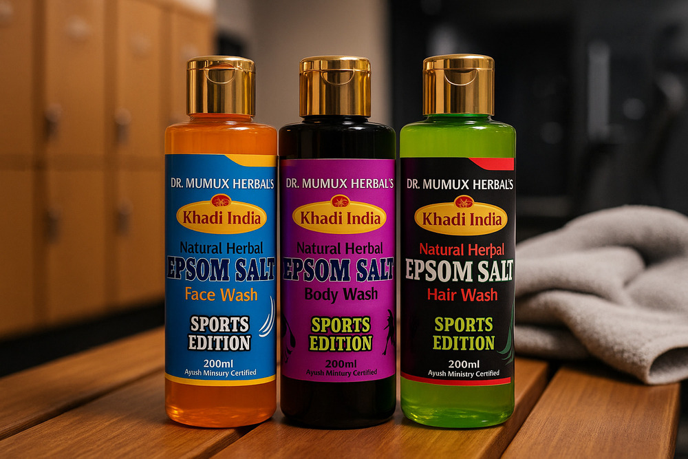 Sports Edition Hygiene Range of Khadi Natural Herbal