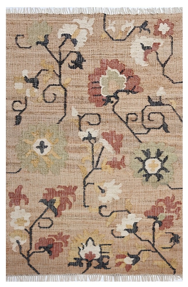 Hand Woven Jute Punja Kilim