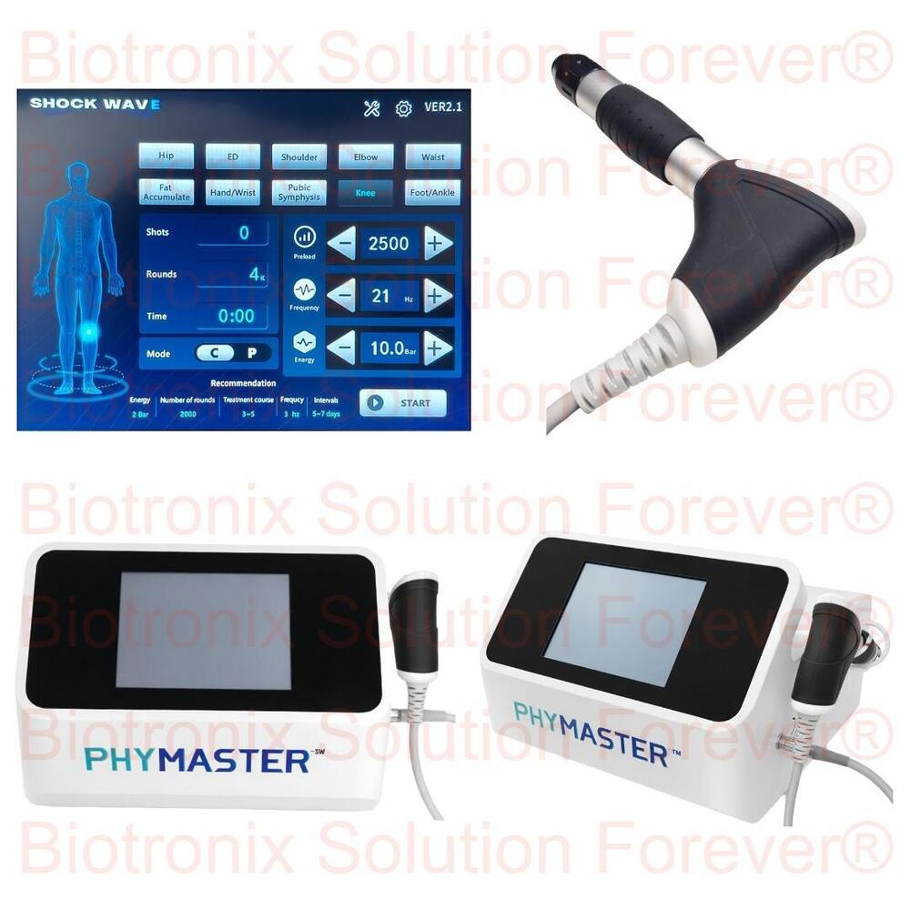Phymaster Shockwave Therapy Device for Muscle Stiffness Treatment