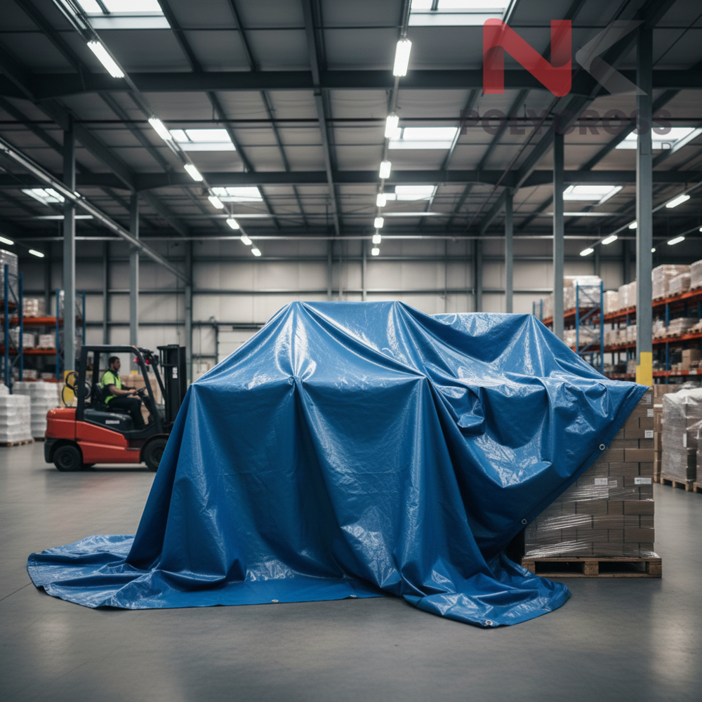 Poly Sheet Online - Application: Construction Site Covering Agriculture Crop Protection Truck & Transport Covering Warehouse & Industrial Storage Temporary Sheds & Market Stalls Machinery & Equipment Protection
