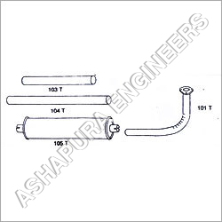 Tata साइलेंसर (1210 1210D)