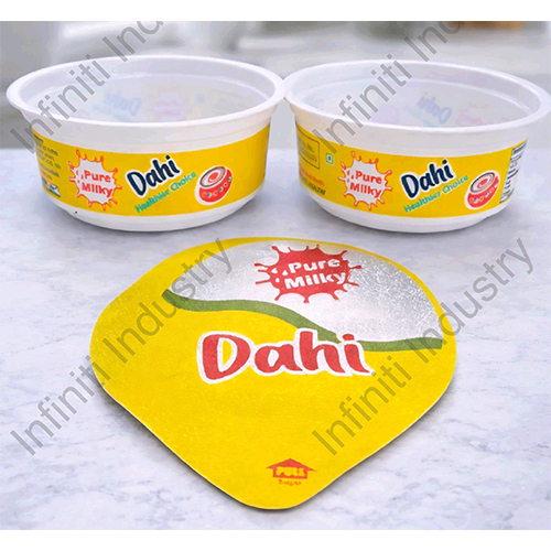 95 Dia 130gm Dahi Cup & Printed Aluminium Foil