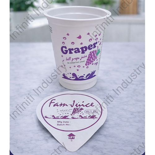 80 Dia 250ml Printed Juice Glass
