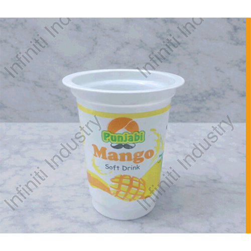 80 Dia 200ml Printed Juice Glass