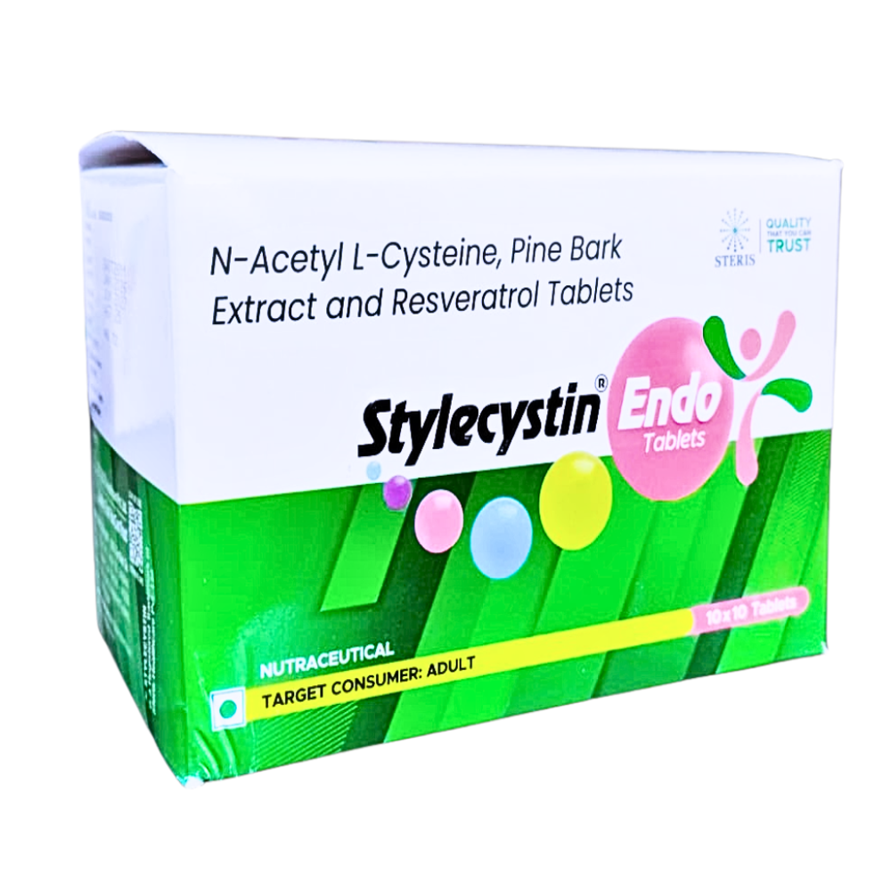N-acetyl L-cysteine (nac), Pine Bark Extract, And Resveratrol Tablets - Brand Name: Stylecystin Endo