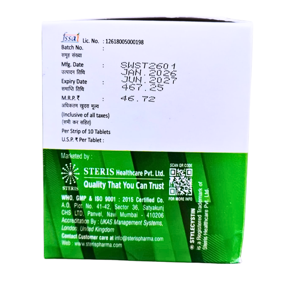 N-Acetyl L-Cysteine (NAC), Pine Bark Extract, and Resveratrol Tablets