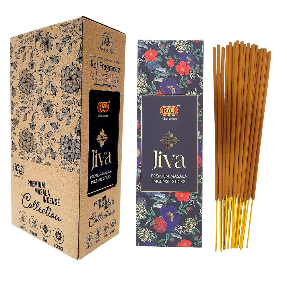 Jiva Premium Masala Incense Sticks - Burning Time: 45 Minutes