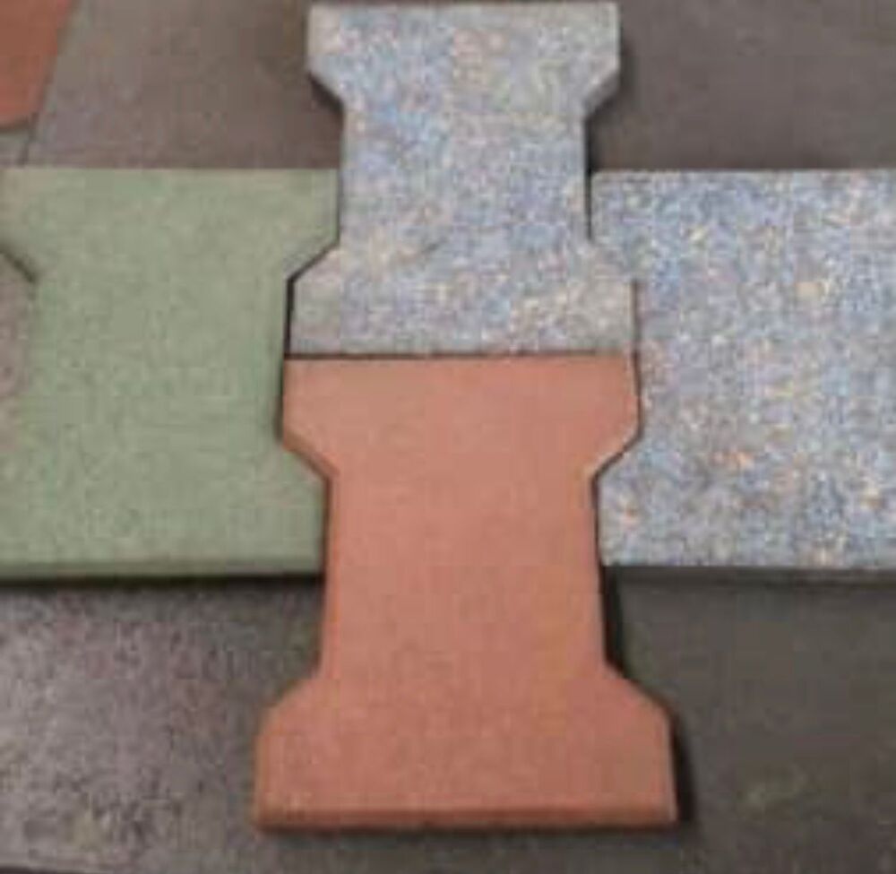 Rubber Interlocking Tiles