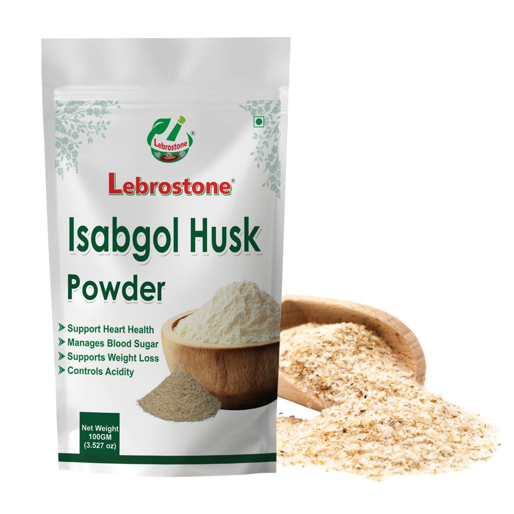 Lebrostone Isabgol Seeds  Promotes Digestion, Weight Management & Heart Care(100g) - Age Group: For Adults