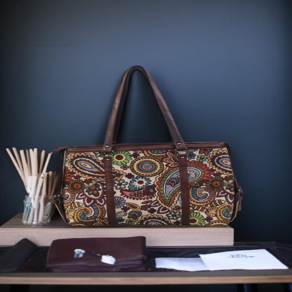 multi jacquard bag fabric