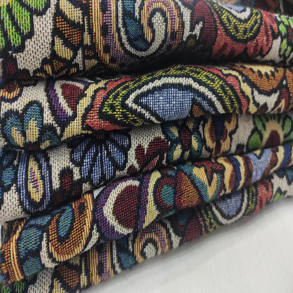 multi jacquard bag fabric
