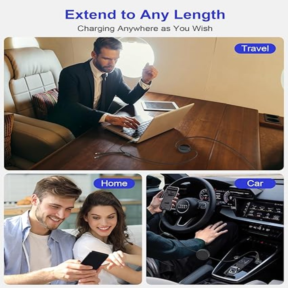 Universal Retractable USB Charging Cable (Type C / Micro / Lightning) (SS-501)