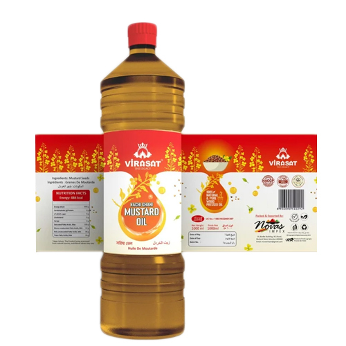 Mustard Oil Label