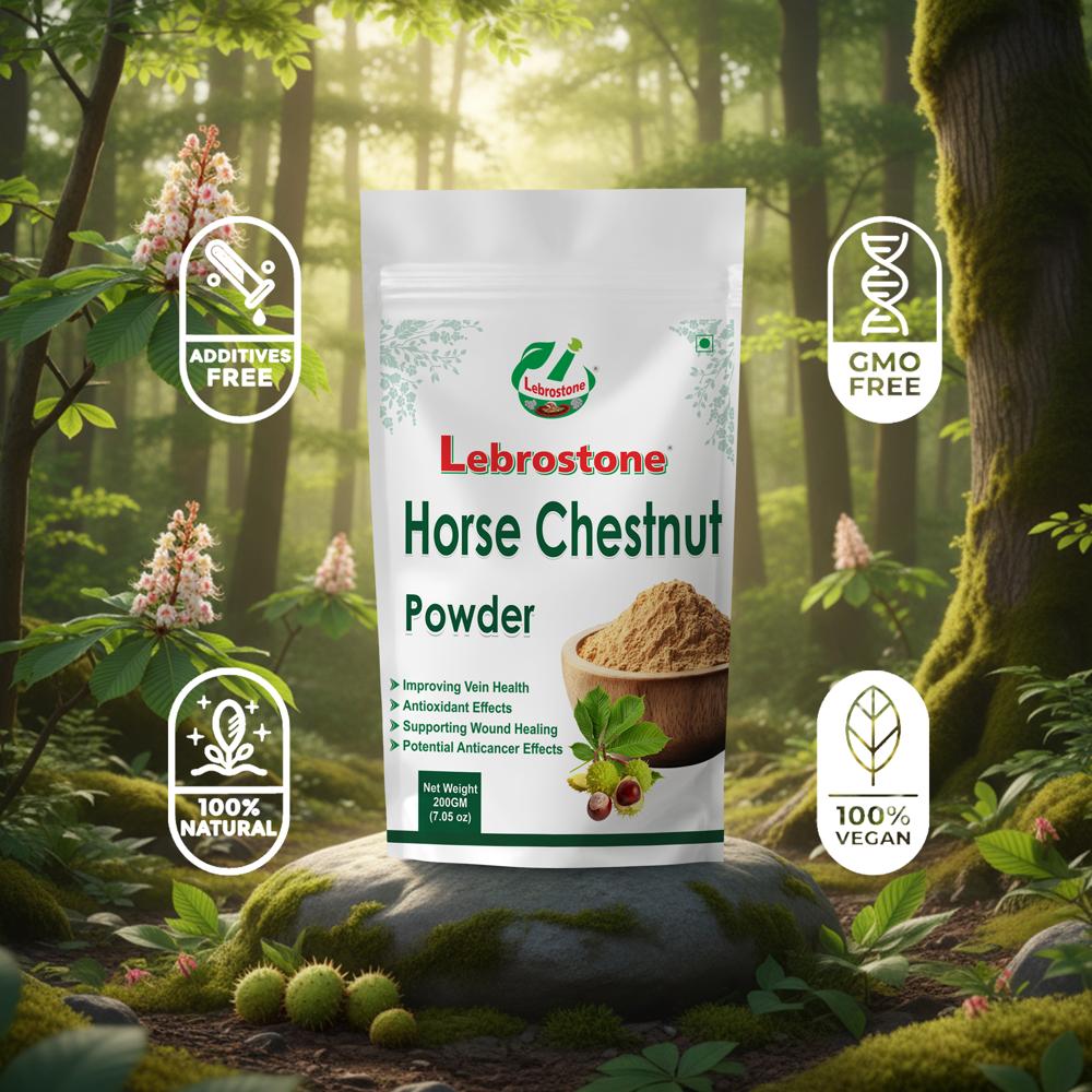 Lebrostone Horse Chestnut Powder  Supports Circulation & Reduces Swelling| 200g