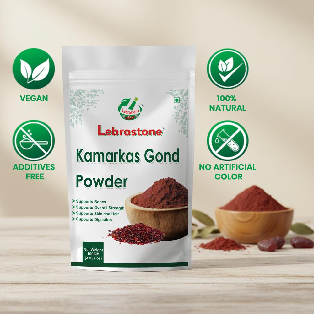 Lebrostone  Kamarkas Gond  Back Pain Relief & Reproductive Health Support(100g)