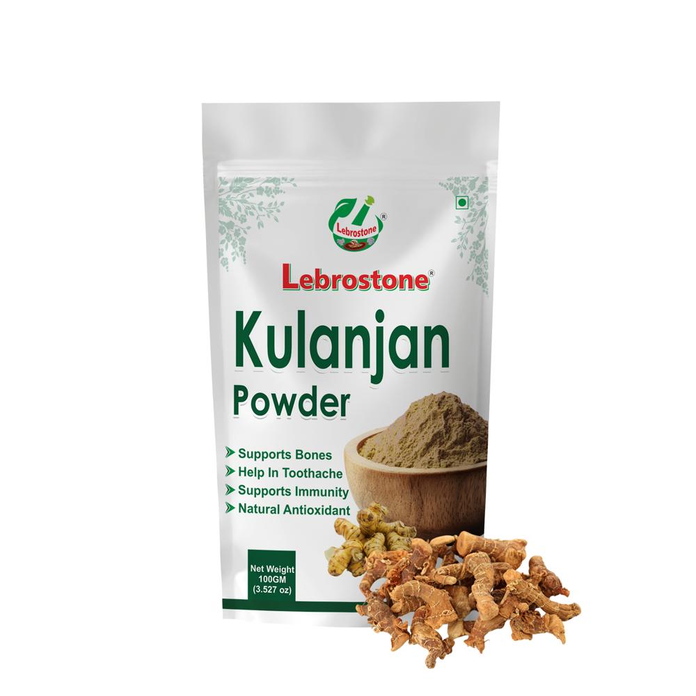 Lebrostone Kulanjan Herbal Powder  Supports Bone Health & Tooth Care| 100g