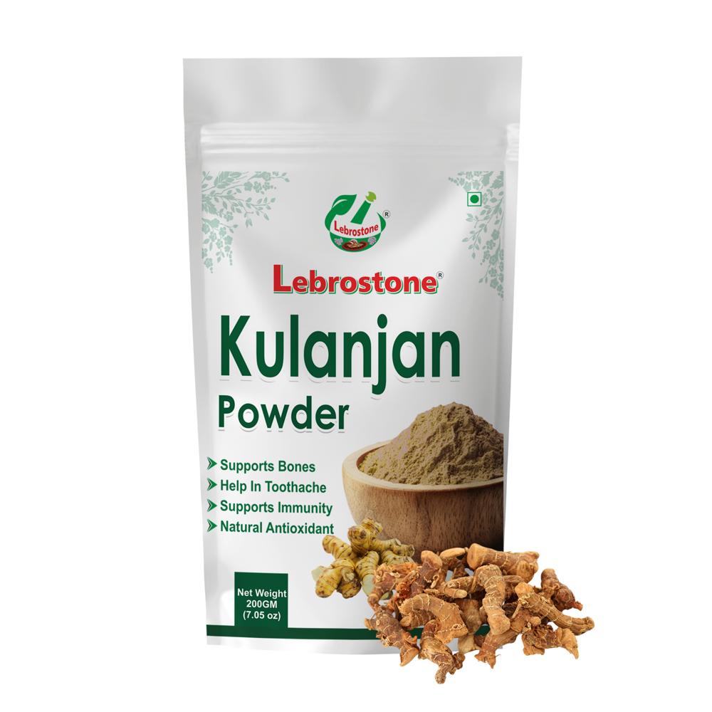Lebrostone Kulanjan Herbal Powder  Supports Bone Health & Tooth Care| 200g - Age Group: For Adults
