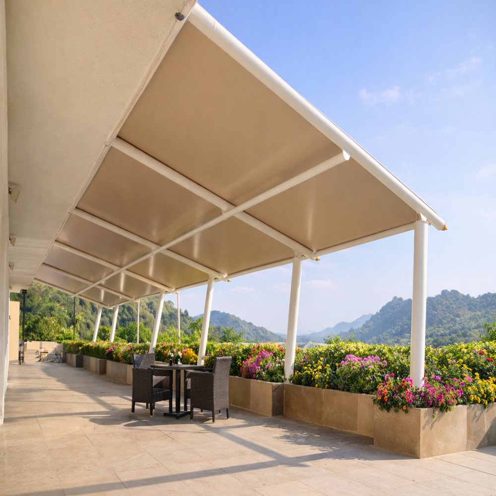 Tensile Structure Product - Color: White