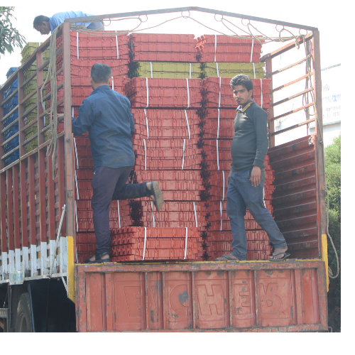 VT-Slatted Flooring 2x2 (Red, 70mm)