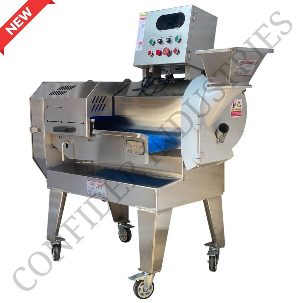 Commercial Vegetable Cutting Machine - Capacity: 850 Kg/hr