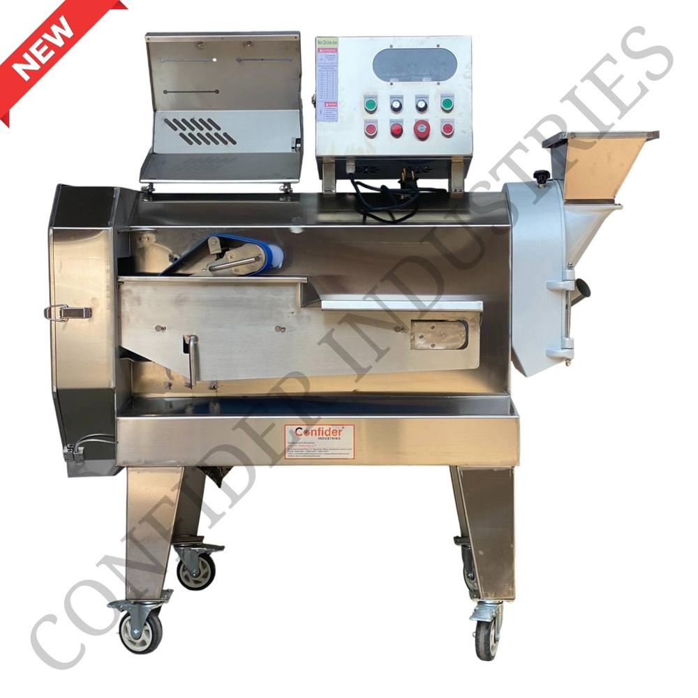 Commercial Vegetable Cutting Machine - Capacity: 850 Kg/hr