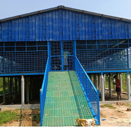 VT Plastic Slatted Flooring for Goat Farms