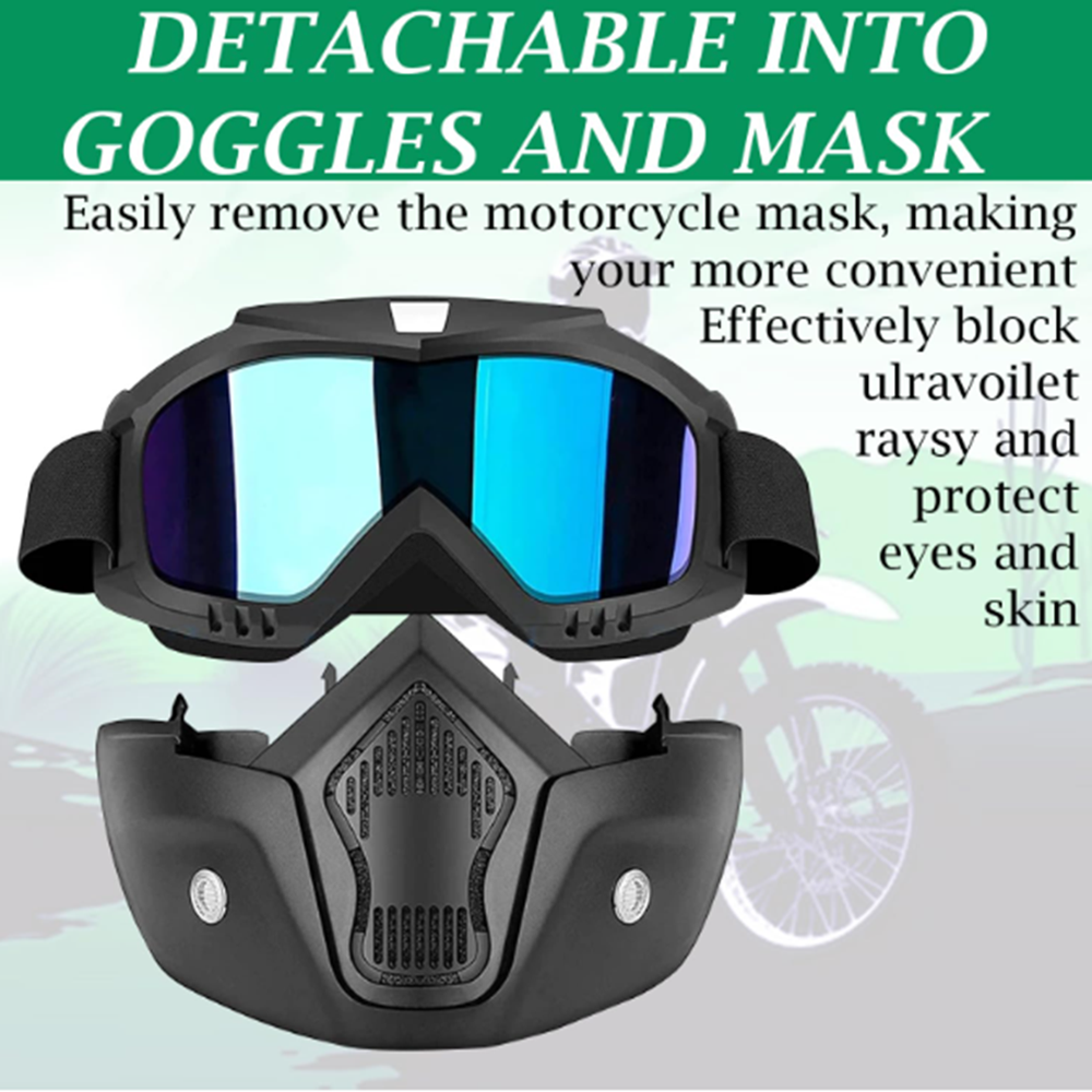 Bike Face Mask - Dimension (L*w*h): 25*10  Centimeter (Cm)
