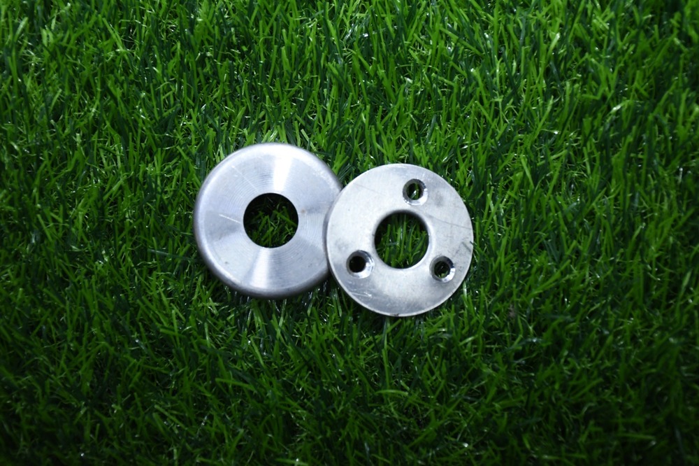 Round Concealed Cover - Frame Material: Stainless Steel