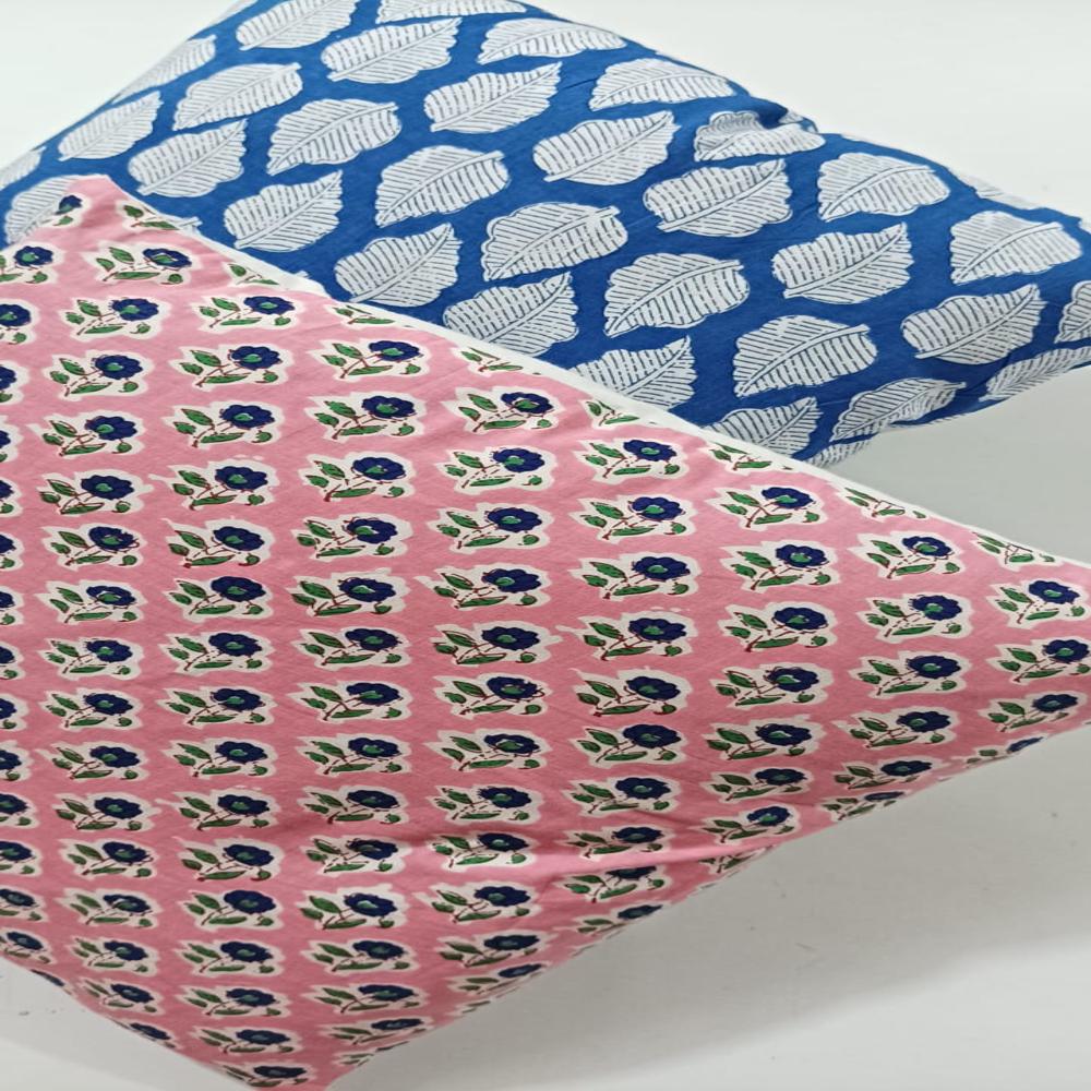 printed cotton cushion cover