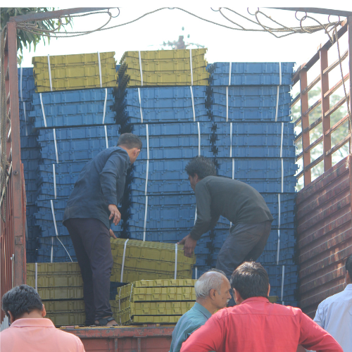 VT-Slatted Flooring 2x2 (Blue, 70mm)